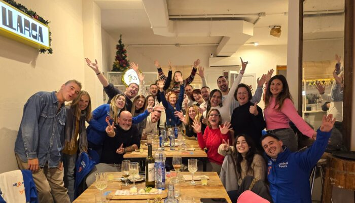 equipo-valencia-and-go el equipo de valencia&go celebrando juntos la navidad